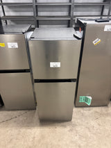 4.5 cu. ft. 2-Door Mini Refrigerator in Platinum Steel with Freezer
