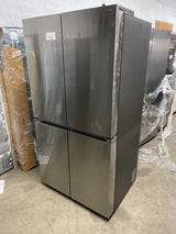 Samsung 23 cu. ft. Counter Depth 4-Door French Door Refrigerator with Beverage Center in Stainless Steel