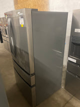 36 in. 26 cu. ft. Standard-Depth 4-Door French Door Refrigerator in Fingerprint-Resistant Stainless Steel Look