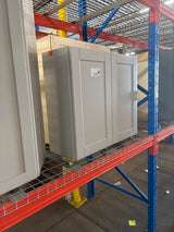 Shaker 33 in. W x 12 in. D x 30 in. H Assembled Wall Cabinet in Dove Gray