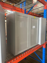 Courtland 30 in. W x 12 in. D x 30 in. H Assembled Shaker Wall Kitchen Cabinet in Sterling Gray