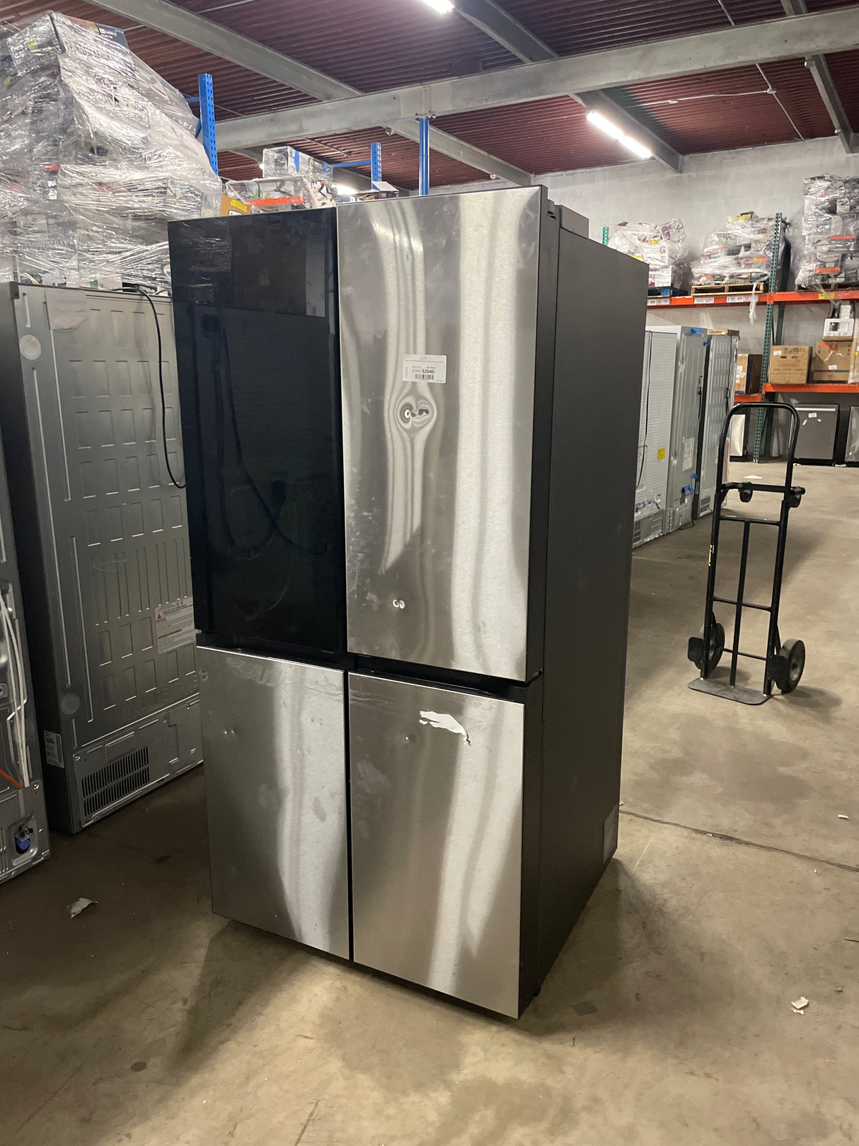 Samsung 29 cu. ft. Bespoke 4-door Flex Refrigerator with Beverage Zone and Auto Open Door