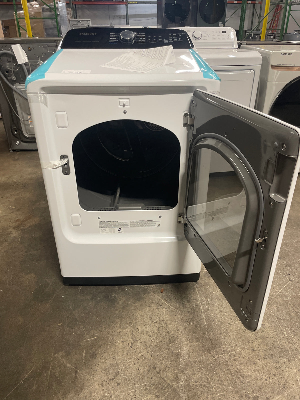 Samsung 7.4 cu. ft. Smart ELECTRIC Dryer with Steam Sanitize+