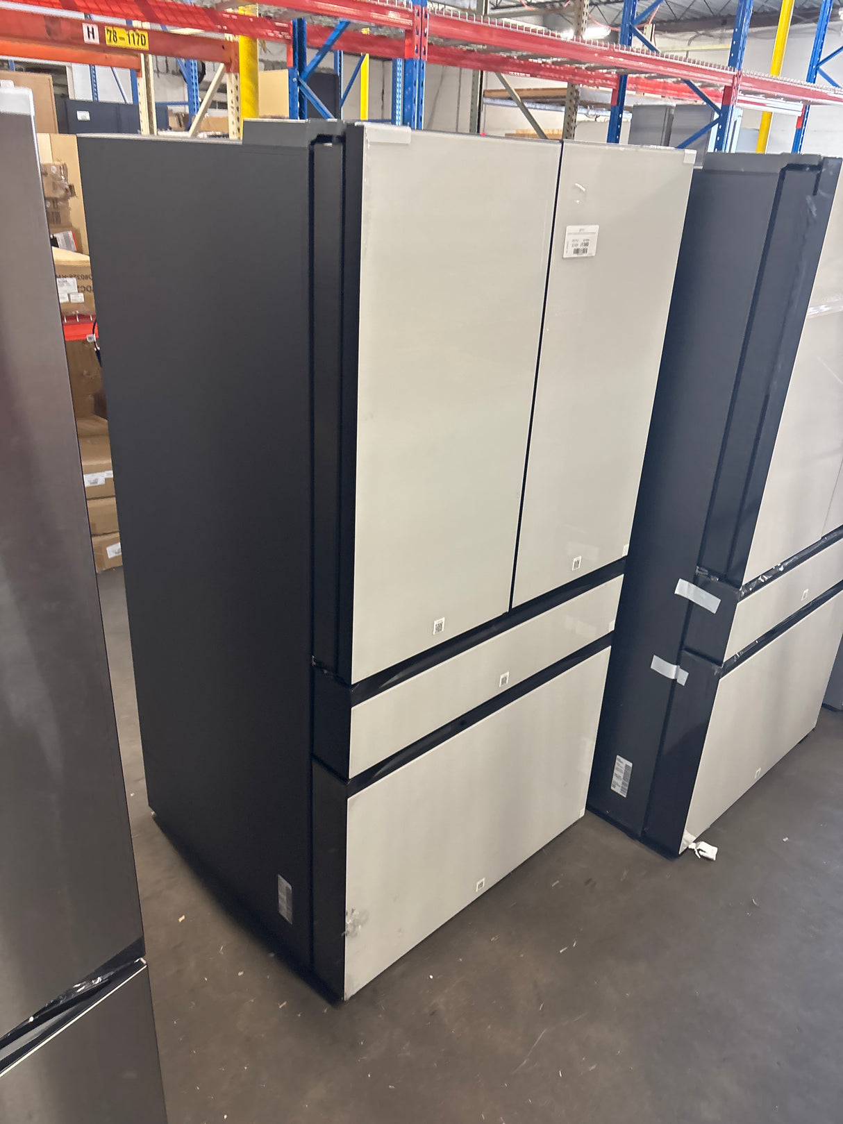 Samsung 29 cu. ft. Bespoke 4-Door French Door Smart Refrigerator with Beverage Center