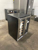 24 in. Dual Zone 19-Wine Bottle & 57-Can Beverage & Wine Cooler with removable Shelves & Child Lock in Stainless Steel