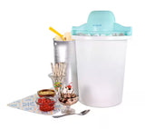 6 Qt. Blue Parlor Electric Ice Cream Maker