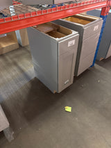 Westfield Dusk Gray Shaker Stock Assembled Base Kitchen Cabinet (12 in. W x 23.75 in. D x 35 in. H)