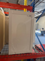 Courtland Shaker Assembled 18 in. x 30 in. x 12 in. Stock Wall Kitchen Cabinet in Polar White Finish