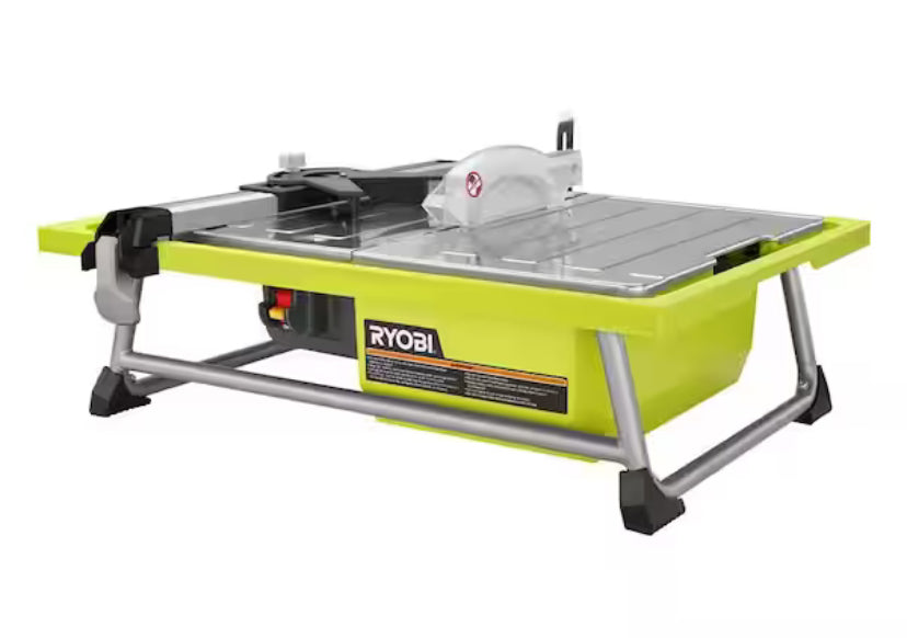 4.8 -Amps 7 in. Blade Corded Tabletop Wet Tile Saw