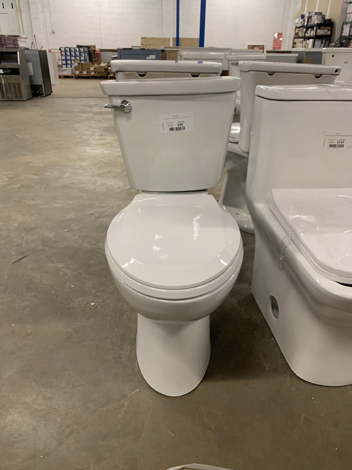 Cadet 12 in. Antimicrobial 2-Piece 1.28 GPF Single Flush Chair Height Round Toilet with Slow Close Seat in White