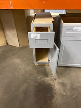 Designer Series Melvern 12 in. W x 24 in. D x 34.5 in. H Assembled Shaker Base Kitchen Cabinet in White