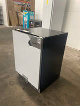 24.43in. Beverage Fridge Refrigerator 150 QT Indoor/Outdoor Undercounter or Freestanding with Metal Plate Body Sliver