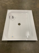 Voltaire 42 in. x 36 in. Acrylic Single-Threshold Center Drain Shower Base in White