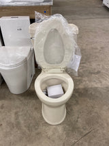 Champion 4 HET Tall Height 2-Piece 1.28 GPF Single Flush High-Efficiency Elongated Toilet in Bone, Seat not Included