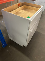 Westfield Feather White Shaker Stock Assembled Base Kitchen Cabinet (30 in. W x 23.75 in. D x 35 in. H)