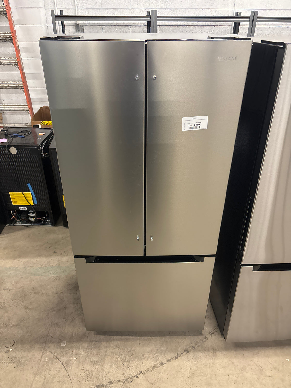 30 in. 18.4 cu. ft. Standard-Depth French Door Bottom Freezer Refrigerator in Fingerprint Resistant Stainless Steel Look