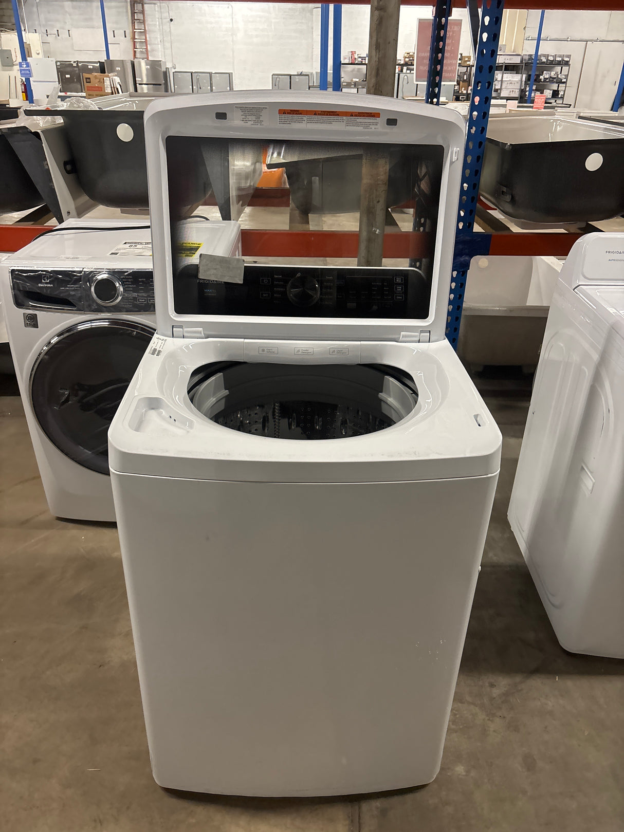 4.4 Cu. Ft. Top Load Washer in White with Max Fill Option