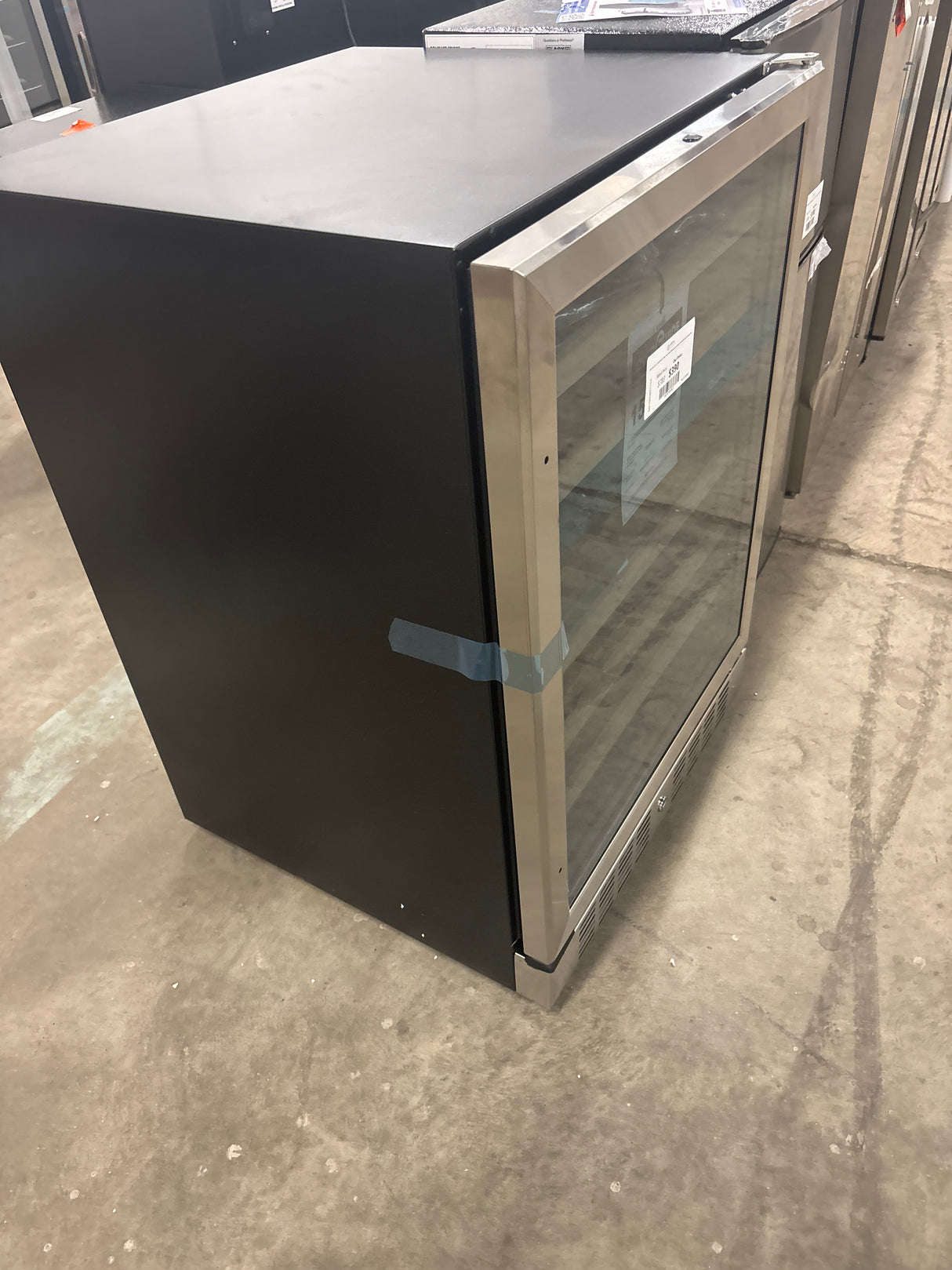 Dual Zone 24 in. 46-Bottle Built-In Wine Cooler Fridge Refrigerator with Lock and Reversible Door in Stainless Steel
