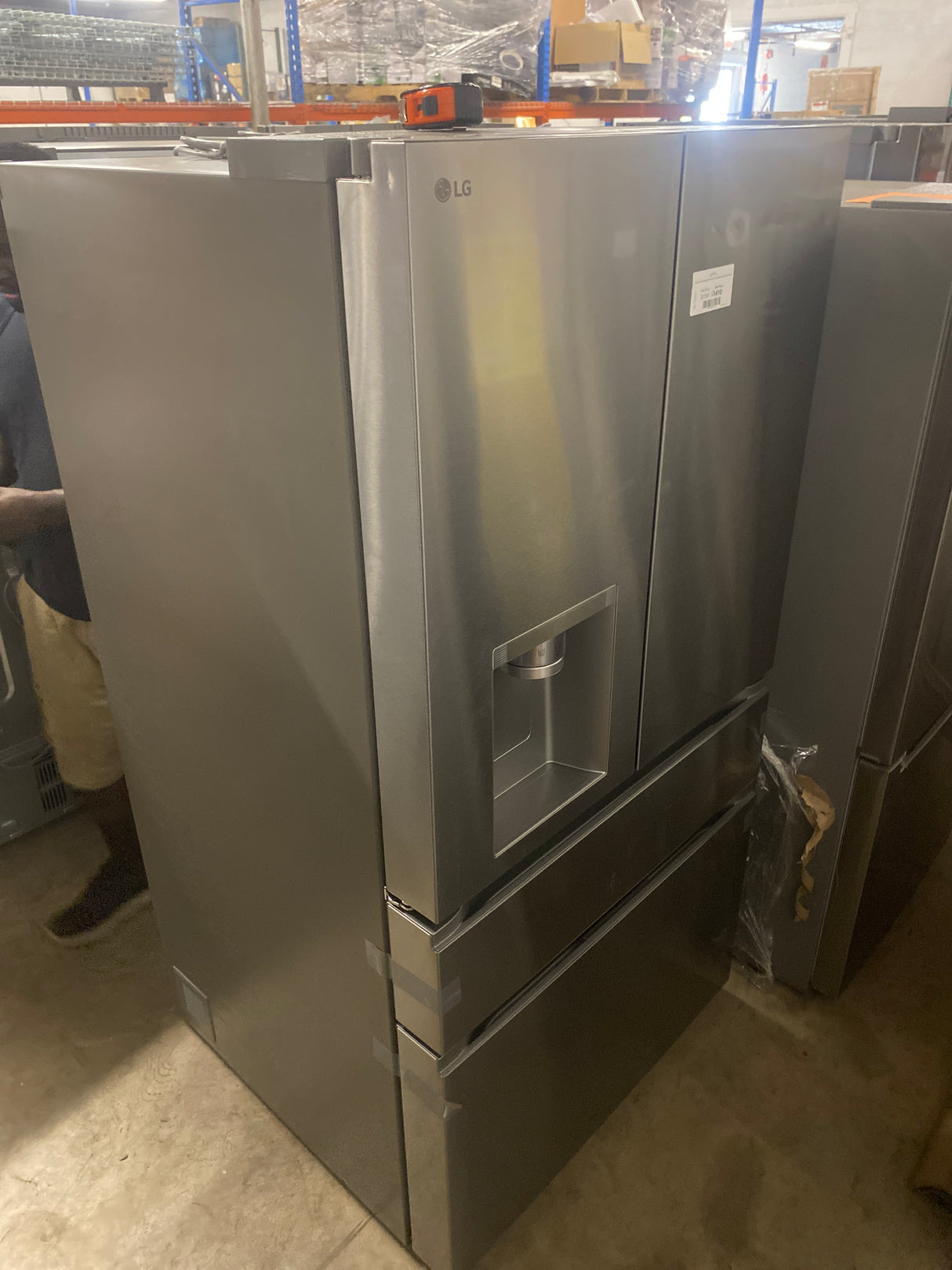 LG 29 cu. ft. Smart Standard-Depth MAX 4-Door French Door Refrigerator with Full-Convert Drawer