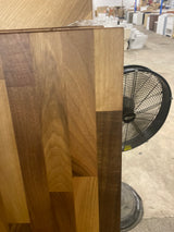 5 ft. L x 30 in. D Finished Engineered Walnut Butcher Block Desktop Countertop