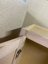 Recessed Panel 21 in. W x 12 in. D x 30 in. H Assembled Wall Kitchen Cabinet in Unfinished