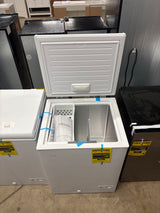 5.0 cu. ft. Manual Defrost Chest Freezer with LED Light in White Garage Ready