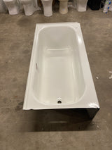 Maui 60 in. x 30 in. Soaking Bathtub with Left Drain in White