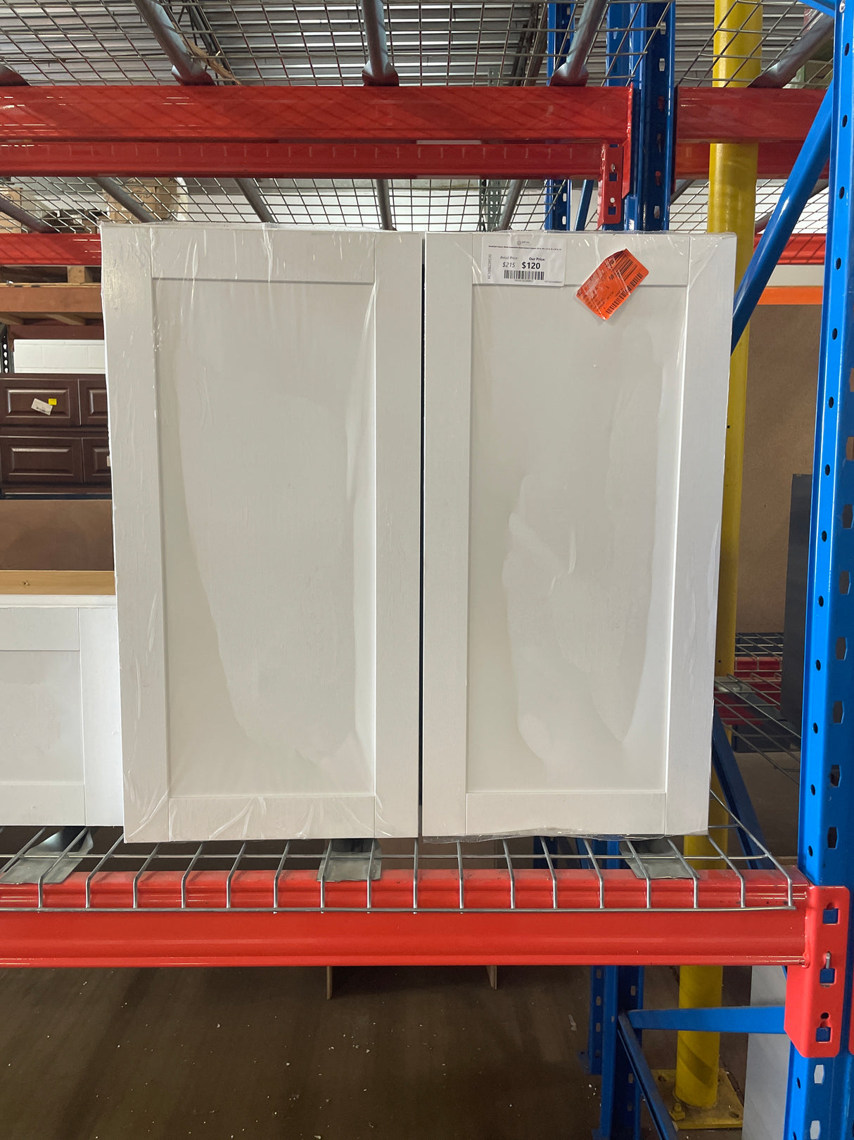 Westfield Feather White Assembled Wall Kitchen Cabinet (30 in. W x 12 in. D x 30 in. H)