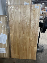 5 ft. L x 30 in. D Finished Engineered Birch Butcher Block Desktop Countertop