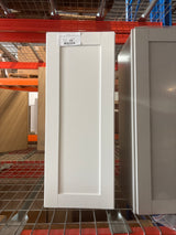 Westfield Feather White Shaker Stock Assembled Wall Kitchen Cabinet (12 in. W x 12 in. D x 30 in. H)