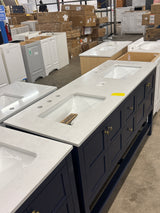Newport Legacy Vanity 60"x22"x34" in Blue