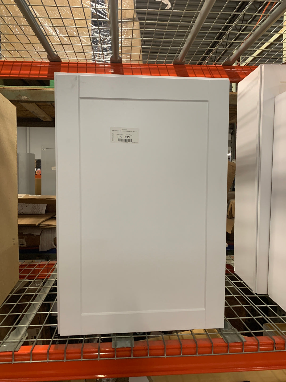 Shaker Satin White Stock Assembled Wall Kitchen Cabinet (24 in. x 36 in. x 12 in.)