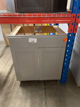 Westfield Dusk Gray Shaker Stock Assembled Sink Base Kitchen Cabinet (30 in. W x 23.75 in. D x 35 in. H)