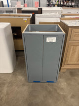 Lanier 19 in. Single Sink Laguna Blue Bath Vanity without  Top (Assembled)