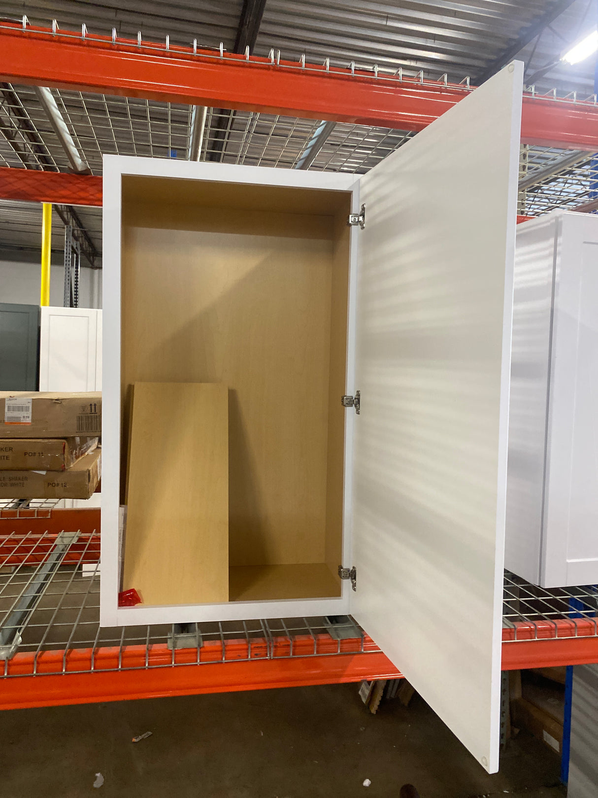 Shaker 24 in. W x 12 in. D x 42 in. H Assembled Wall Kitchen Cabinet in Satin White