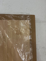 8 ft. L x 25 in. D Unfinished Hevea Solid Wood Butcher Block Countertop With Square Edge