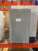 Westfield Dusk Gray Wood Shaker Stock Assembled Wall Kitchen Cabinet (18 in. W x 12 in. D)