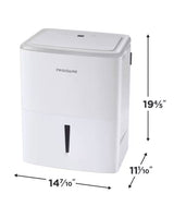 22 pt. 1500 sq. ft. Dehumidifier with Bucket in. White