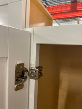 Westfield Feather White Assembled Wall Kitchen Cabinet (30 in. W x 12 in. D x 30 in. H)