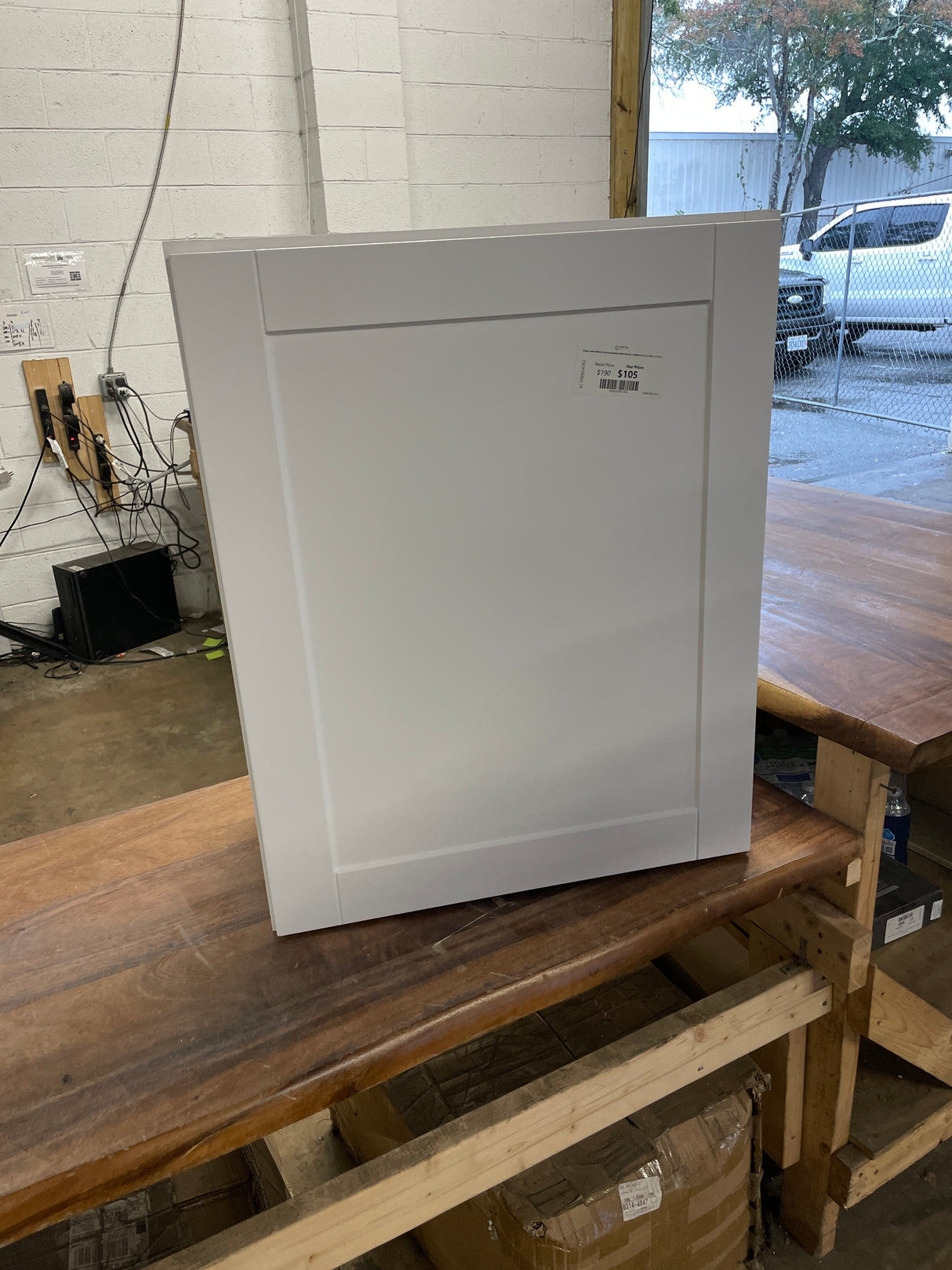 Shaker Satin White Stock Assembled Wall Kitchen Cabinet (24 in. x 30 in. x 12 in.)