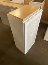 Westfield Feather White Wood Shaker Stock Assembled Wall Kitchen Cabinet (18 in. W x 36 in. H x 12 in. D)
