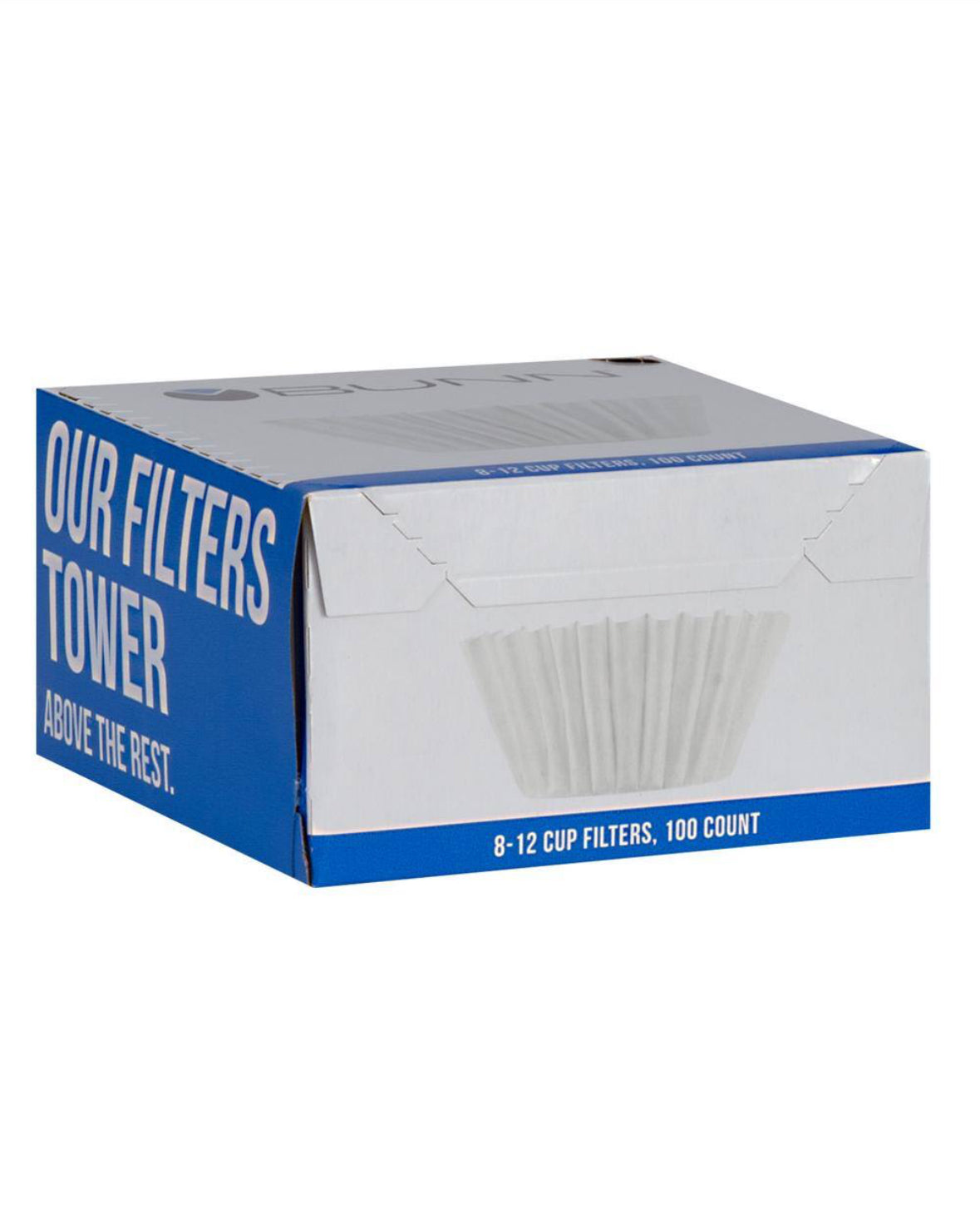 8-12 Cup Coffee Filters and 100/Pack Case of 6