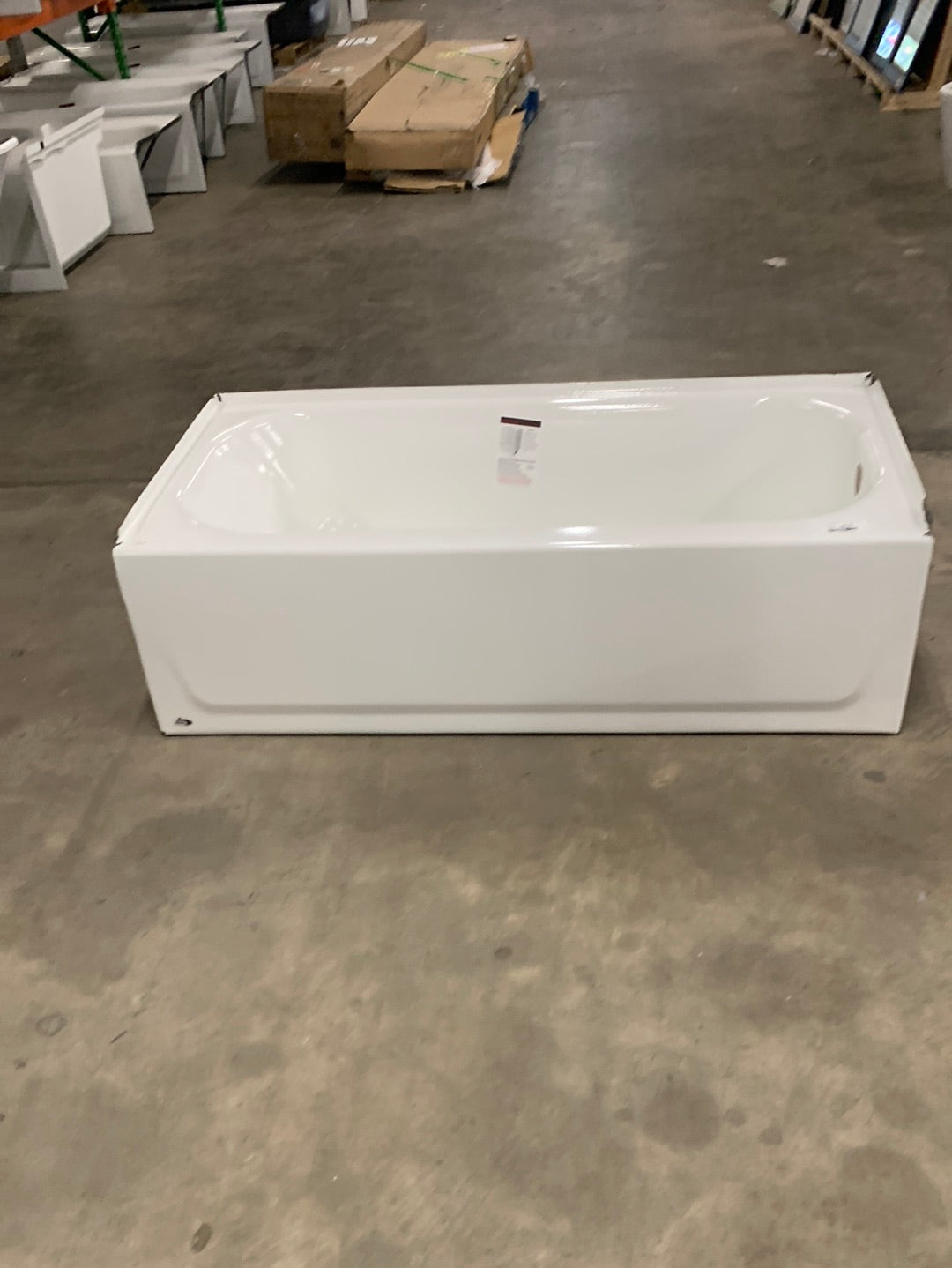 Maui 60 in. x 30 in. Soaking Bathtub with Right Drain in White