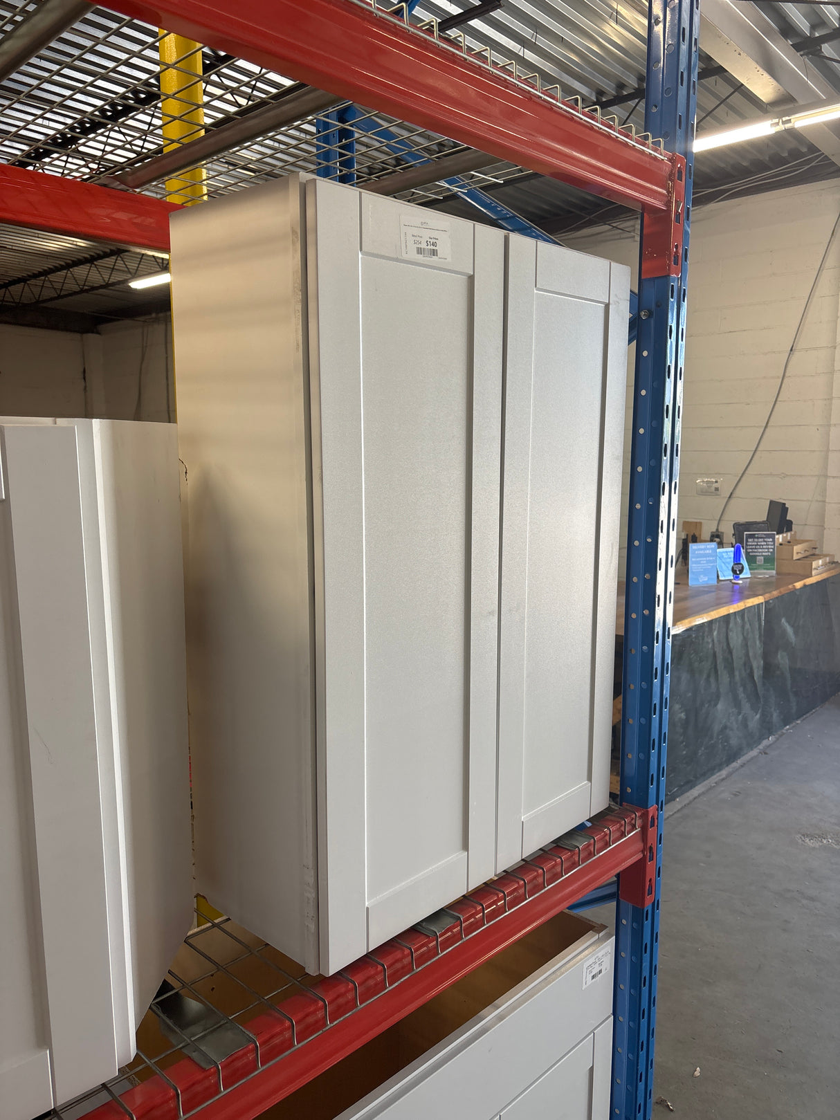 Shaker 30 in. W x 12 in. D x 42 in. H Assembled Wall Kitchen Cabinet in Satin White