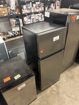 4.5 cu. ft. 2-Door Mini Refrigerator in Platinum Steel with Freezer