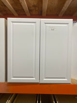 Hampton 36 in. W x 12 in. D x 36 in. H Assembled Wall Kitchen Cabinet in Satin White