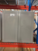 Westfield Dusk Gray Shaker Stock Assembled Wall Kitchen Cabinet (30 in. W x 12 in. D)