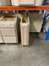 Hampton Assembled 9x34.5x24 in. Base Cabinet in Unfinished Beech