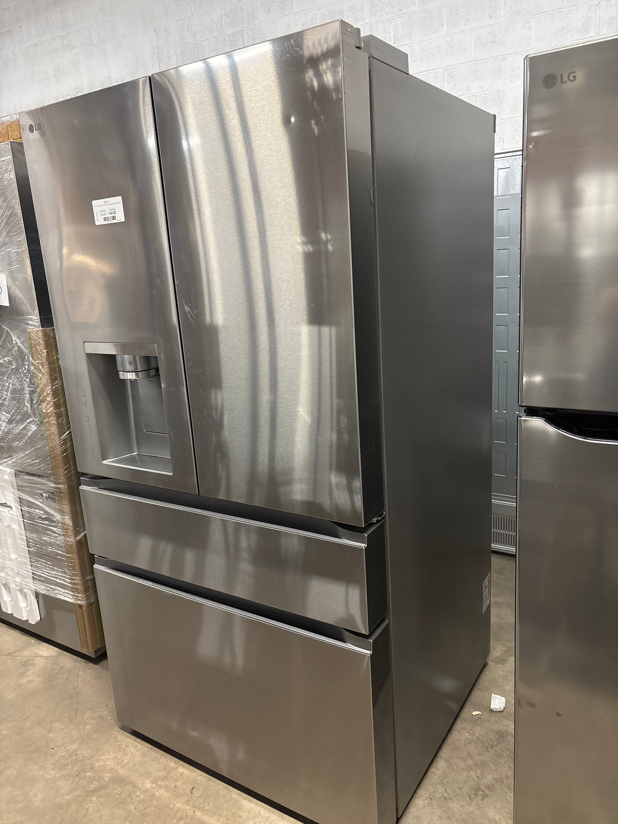 LG 29 cu. ft. Smart Standard-Depth MAX 4-Door French Door Refrigerator with Full-Convert Drawer