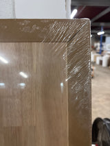 6 ft. L x 25 in. D Unfinished Hevea Solid Wood Butcher Block Countertop With Square Edge